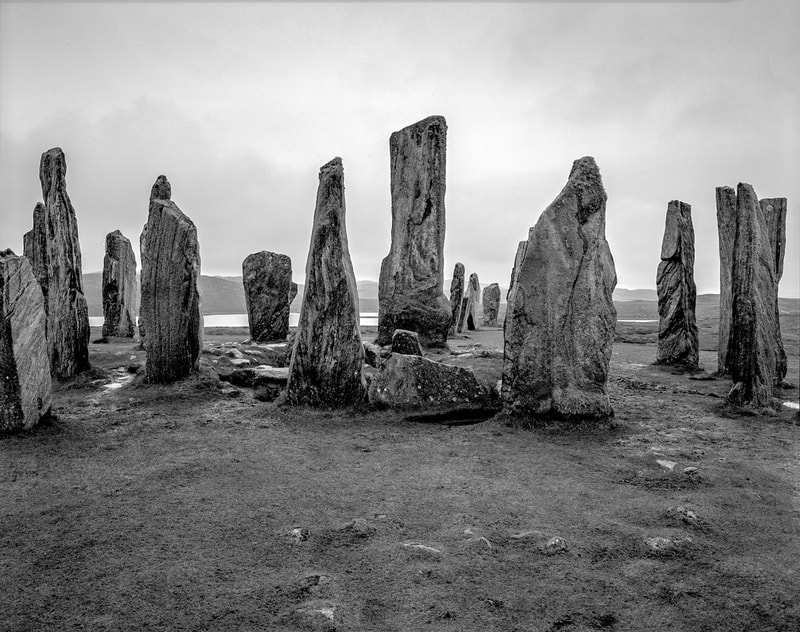 Black and white large format photograph - Callanish, Isle of Lewis
©PaulCMcDonald